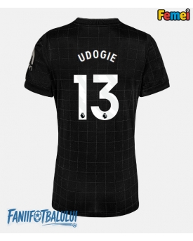 Tottenham Hotspur Destiny Udogie #13 Tricou Fotbal Replică 2025-26 Femei Deplasare